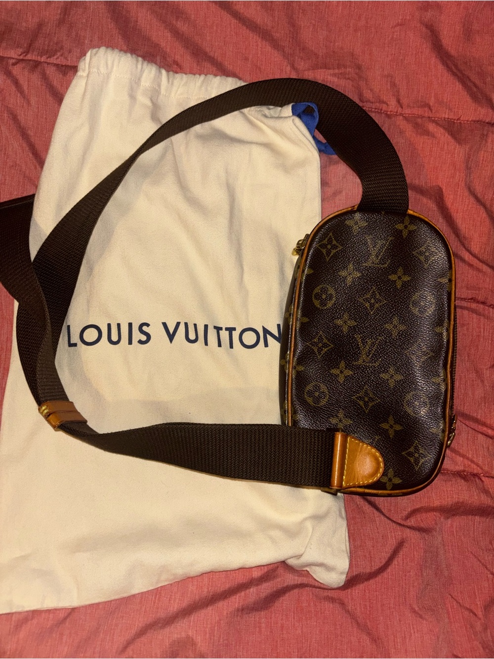 Louis Vuitton Monogram Canvas Brown and Tan Crossbody Belt Bag - Picture 9 of 9